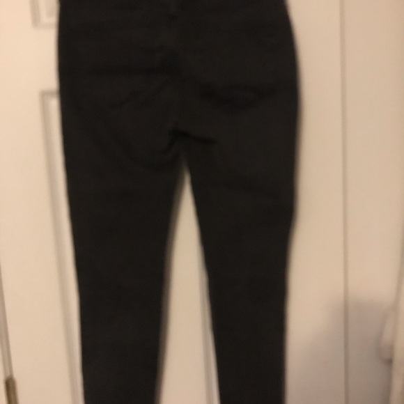 Black (faded  jean leggings Sz.27 - Picture 2 of 4